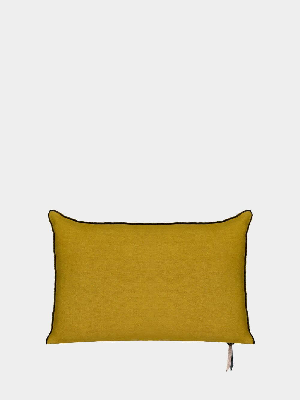 Yellow Linen Cushion