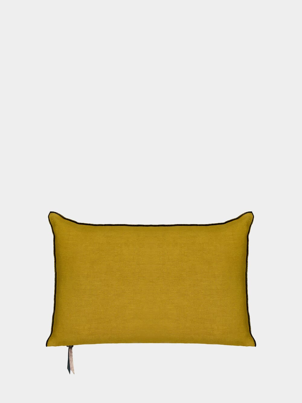 Yellow Linen Cushion