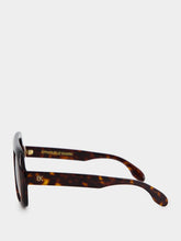 Emmanuelle Khanh Dark Tortoiseshell XXL Oversized 1997 Sunglasses