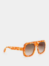 Emmanuelle Khanh Sunglasses 1997 in Orange