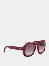 Emmanuelle Khanh Laque Griotte 1997 Oversized Sunglasses