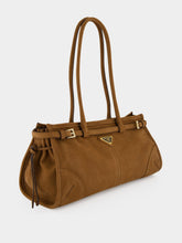 Prada Cocoa Brown Bonnie Leather Handbag