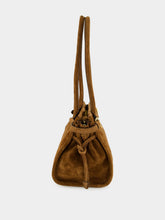 Prada Cocoa Brown Suede Medium Handbag