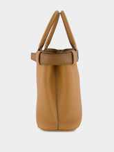 Prada Caramel Buckle Medium Leather Handbag