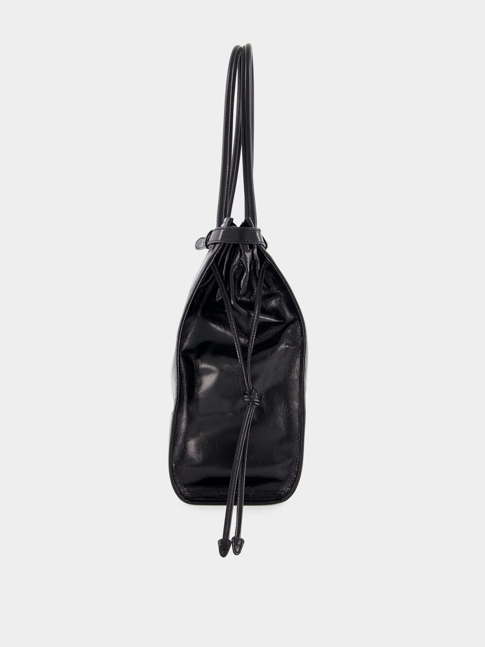 Black Large Leather Handbag