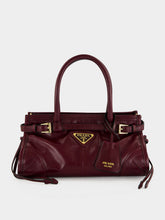 Prada Burgundy Bonnie Leather Mini Bag