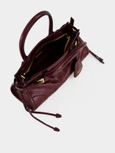 Prada Burgundy Bonnie Leather Mini Bag