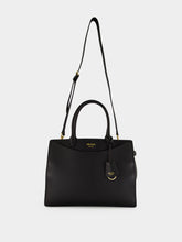 Prada Black Leather Tote Bag