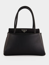Prada Black Leather Top Handle Bag