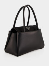 Prada Black Leather Top Handle Bag