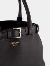 Prada Black Buckle Small Leather Bag