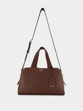 Prada Brown Leather Top-Handle Bag