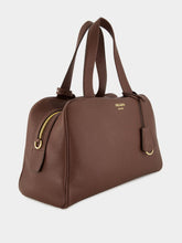 Prada Brown Leather Top-Handle Bag