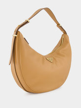 Prada Caramel Arqué Large Leather Bag