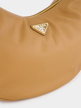 Prada Caramel Arqué Large Leather Bag