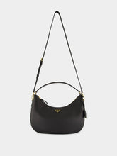 Prada Black Leather Shoulder Bag
