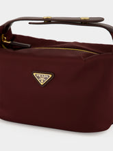 Prada Burgundy Chérie Re-Nylon Mini Bag