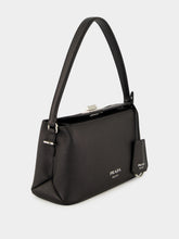 Prada Black Midi Saffiano Leather Bag