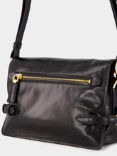 Prada Black Glossy Leather Shoulder Bag