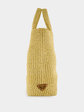 Prada Natural Large Crochet Tote Bag