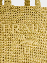 Prada Natural Large Crochet Tote Bag