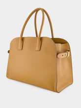 Prada Caramel Large Leather Tote Bag with Buckles