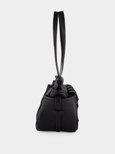Prada Black Route Medium Leather Tote Bag