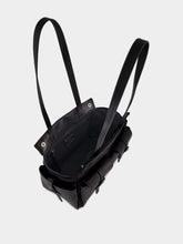 Prada Black Route Medium Leather Tote Bag