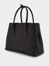 Prada Black Small Saffiano Leather Double Bag