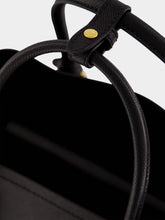 Prada Black Small Saffiano Leather Double Bag