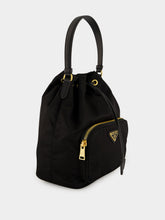 Prada Black Duet Re-Nylon Bucket Bag