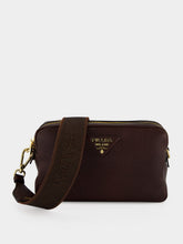 Prada Brown Small Leather Shoulder Bag