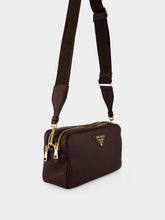 Prada Brown Small Leather Shoulder Bag