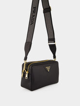 Prada Black Small Leather Shoulder Bag