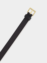 Prada Black Saffiano Leather Belt