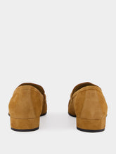 Prada Light Brown Suede Leather Loafers