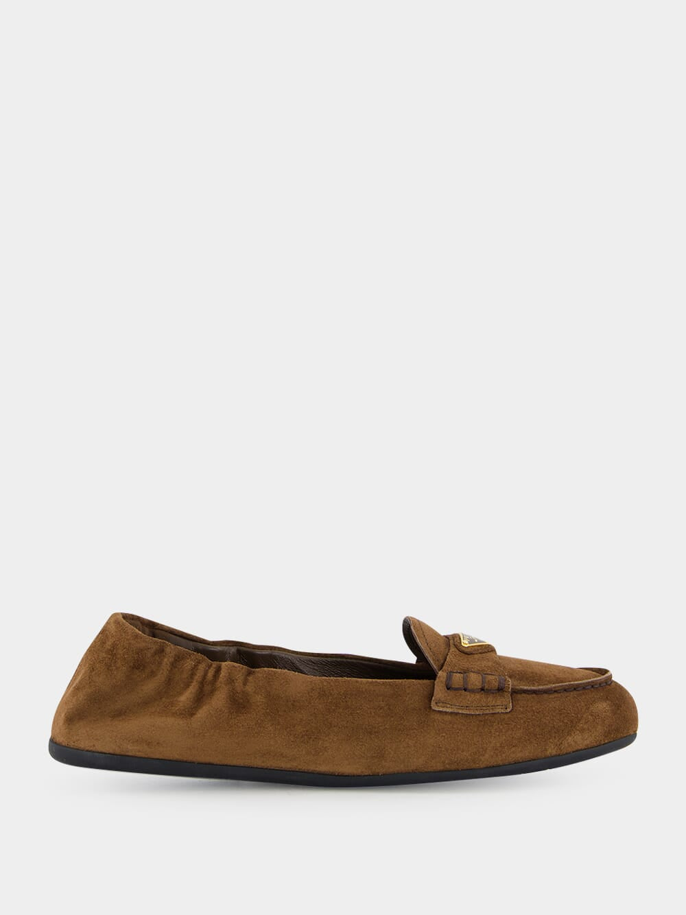 Brown Suede Loafers