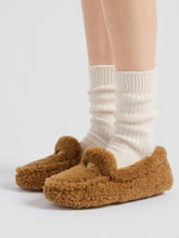 Prada Caramel Shearling Driving Shoes