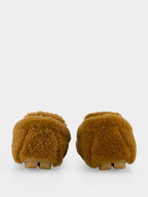 Prada Caramel Shearling Driving Shoes