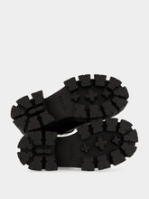 Prada Black Leather Platform Mary Jane Sandals