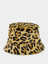 Prada Honey Printed Leather Bucket Hat