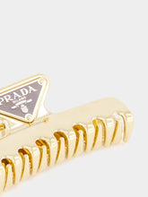 Prada Gold Metal Hair Clip