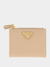 Prada Powder Pink Saffiano Leather Wallet