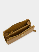 Prada Caramel Saffiano Leather Large Wallet