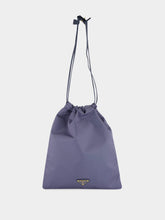 Prada Lilac Wish  Re-Nylon Drawstring Pouch
