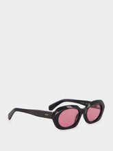 Retrosuperfuture Epoca Fragolina Oval Sunglasses