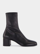 Prada Black Stretch Nappa Leather Booties