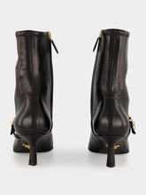 Prada Black Stretch Nappa Leather Booties