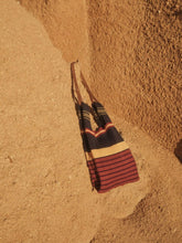 Paula Malachite Multistripe Knitted Bag