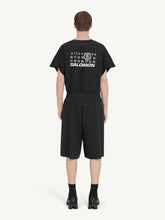 MM6 Maison Margiela Black Running Shorts